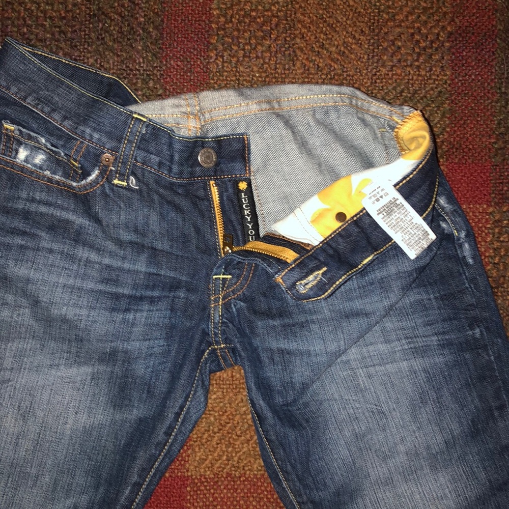 Lucky Brand distressed jeans